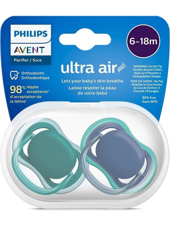 Avent Scf085/31 Ultra Air Emzik 6-18 Ay Indigo 2'li