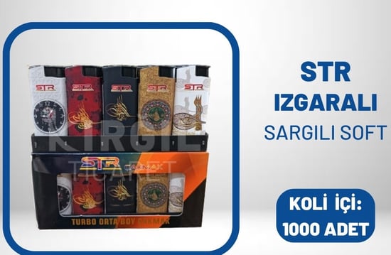 Str Dolumlu İzgaralı Jet Çakmak (osmanlı)