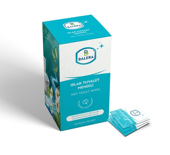 Balera Islak Tuvalet Mendili 30 Adet**Tekli Özel Ambalaj**