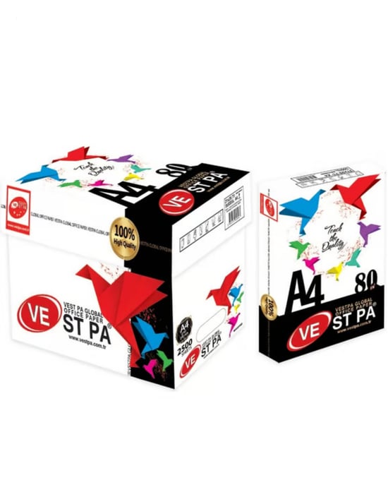 Vestpa Fotokopı A4 21 X 29.7 Mm 500 Adet Beyaz