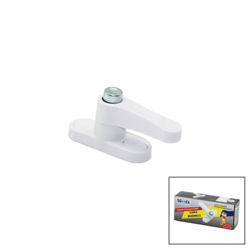 De-aks Emn-pk-310 ( Plastik & Kutulu & Beyaz ) ( Pimli & Düğmeli ) Emniyet Kilit
