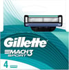 Gillette Mach 3 Sport Yedek Tıraş Bıçağı 4'lü