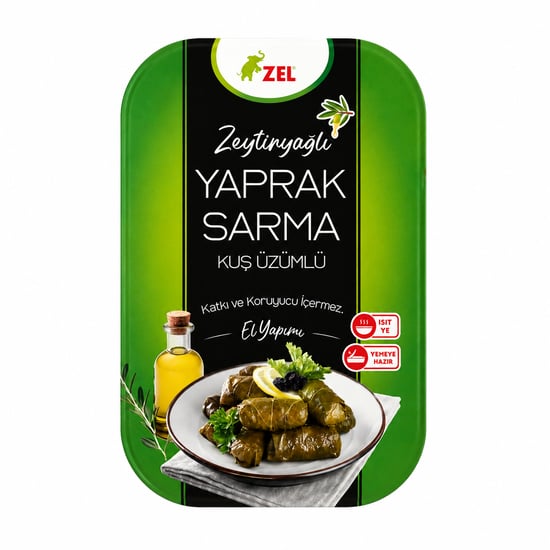 Zel Zeytinyağlı Kuş Üzümlü Yaprak Sarma 200gr