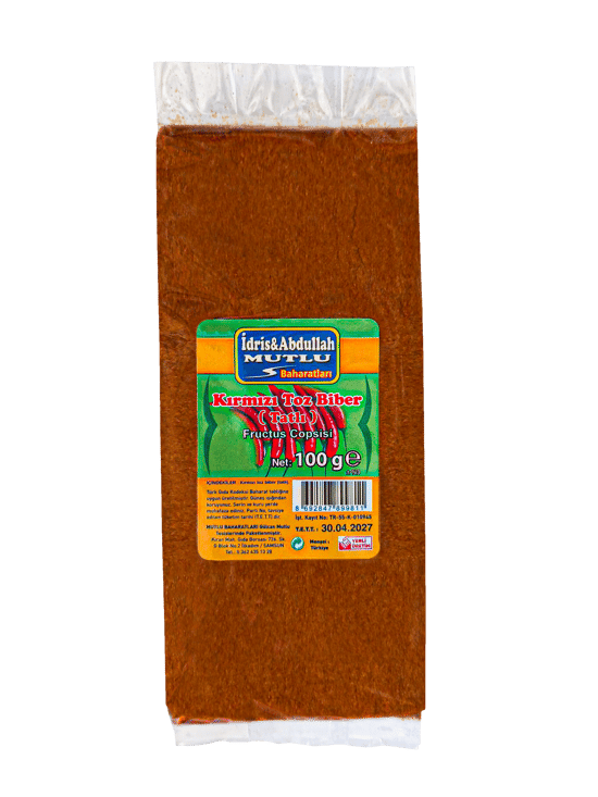Mutlu Baharat Tatlı Toz Biber 100 Gr