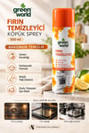 Green World Fırın Temizleyici Köpük Sprey 500 Ml