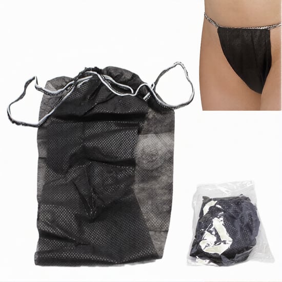 300 Adet Tek Kullanımlık Tela Nonwoven Tanga Külot Tek Tek Poşetli Spa Masaj Hasta Külodu Hijyenik Kullan At İç Çamaşırı Nefes Alabilen Kumaş