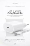 Adeyo Store İphone X-11-12-13-14 Serileri İpad & Airpods ile Uyumlu Usb-c 20w Hızlı Şarj Seti Ce Belgeli Sps-15