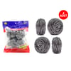 Bella House K-7279 ( 4pcs ) ( Poşetli ) Bulaşık Top Teli ( Paslanmaz )