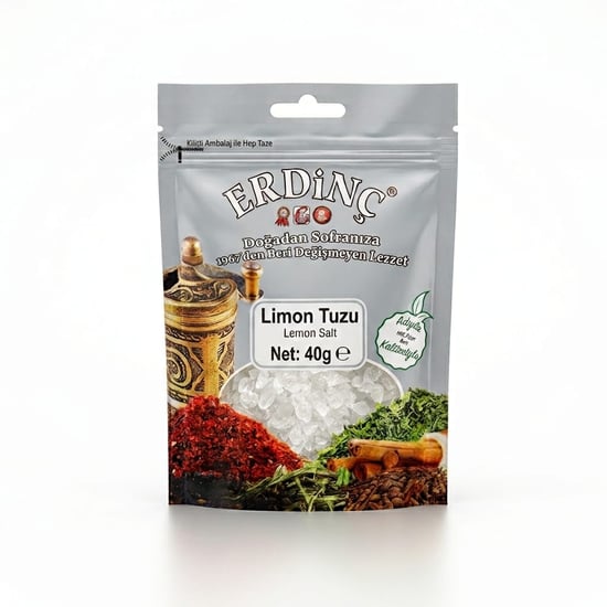Erdinç Limon Tuzu 40gr