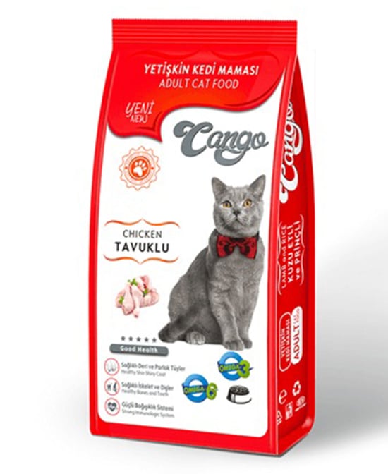 Cango Yetişkin Kedi Maması 1 Kg Tavuk Etli