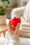 Çevirmeli Stres Topu / Stres Oyuncağı / Spinner Ball Kırmızı - Beyaz