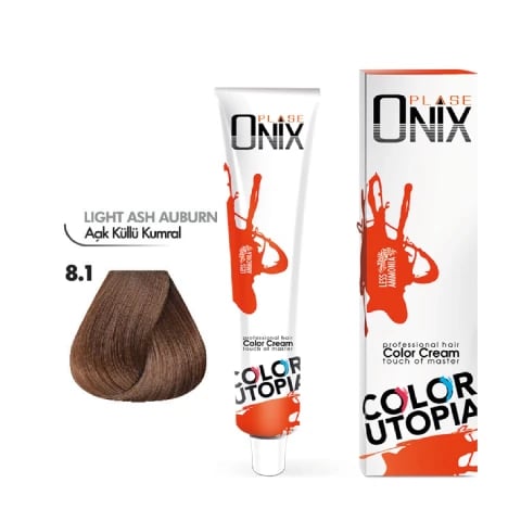 Morfose Onix Saç Boyası 8.1 Açık Küllü Kumral 60 Ml