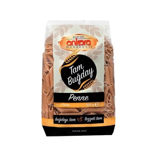 Ankara 500 Gr Tam Bugday Kalem Penne