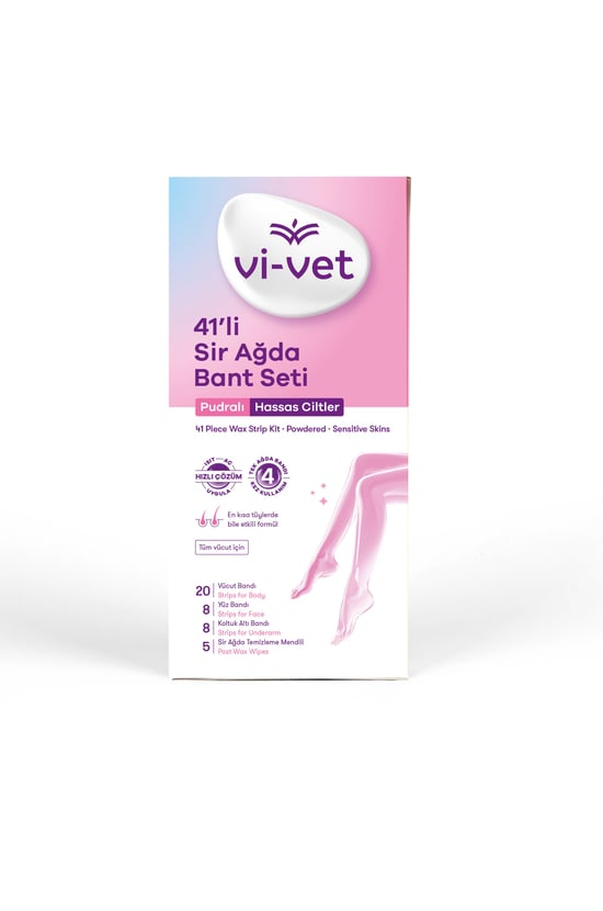 Vivet Sir Ağda Bant Seti Pudra Karma 41'li Set