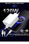 Adeyo Store İntermax Type-c 120w (watt) Hızlı Şarj Aleti Adaptörü Kablo (set)