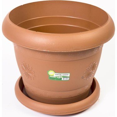 Hak Antik Saksı 4 No-tabak Dahil-7,5 Litre