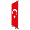 Türk Bayrağı Baskılı Roll Up Banner 100x200cm