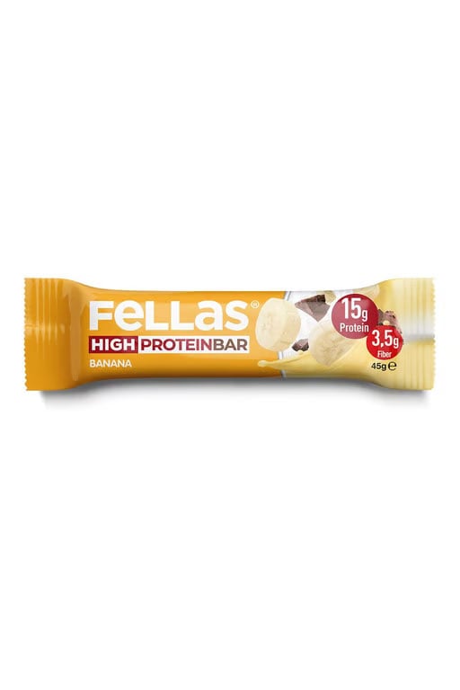 Fellas Yüksek Protein Bar - Muzlu 45g
