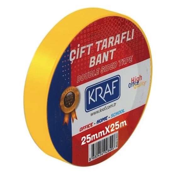 Kraf Çift Taraflı Bant 25x25
