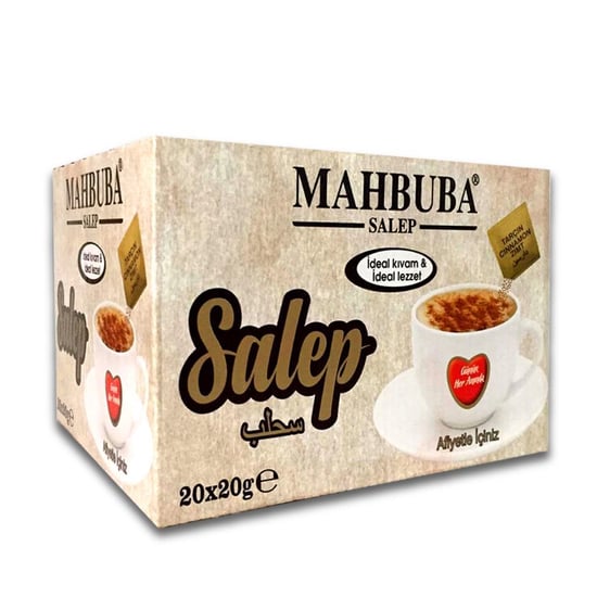 Mahbuba Salep Toz ( Sahlep ) Tarçınlı 20x20gr