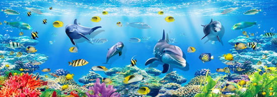 Nova Puzzle 1000 Parça Denizin Derinliklerinde (akvaryum) Puzzle
