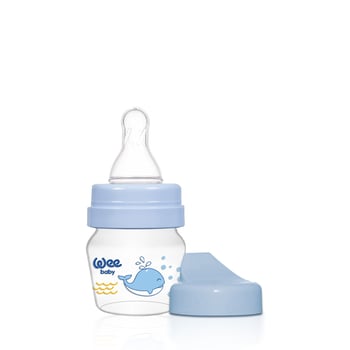 Wee Baby Mini Pp Alıştırma Bardağı Seti 30 Ml - Mavi