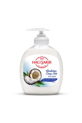 Hacışakir Sıvı Sabun Hindistan Cevizi 500 Ml 8718951840706