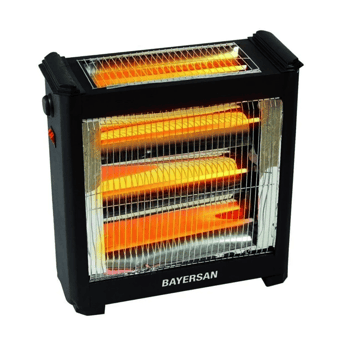Bayersan-3003 ( 2400w ) ( 3+1 Çubuk ) ( Şömine ) Elektrikli Isıtıcı Soba