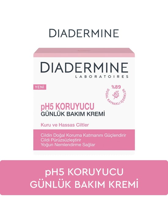 Diadermine Ph5 Nem Koruyucu Günlük Bakım Kremi 50 Ml