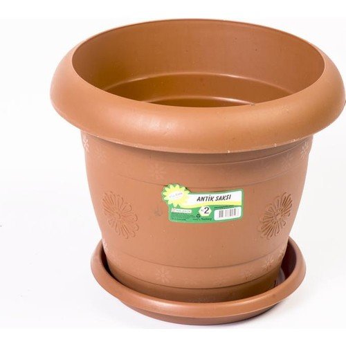 Hak Antik Saksı No 2 -tabak Dahil-2,25 Litre