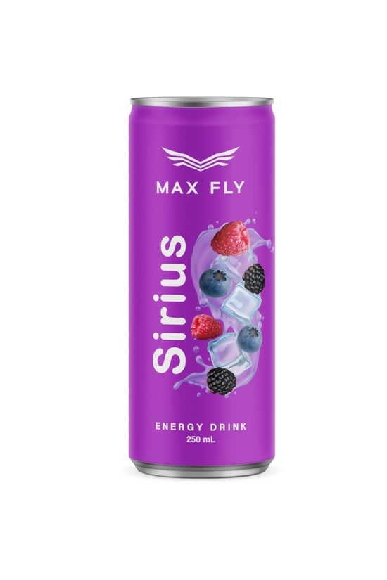 Max Fly Sirius Enerji İçeceği 250 Ml
