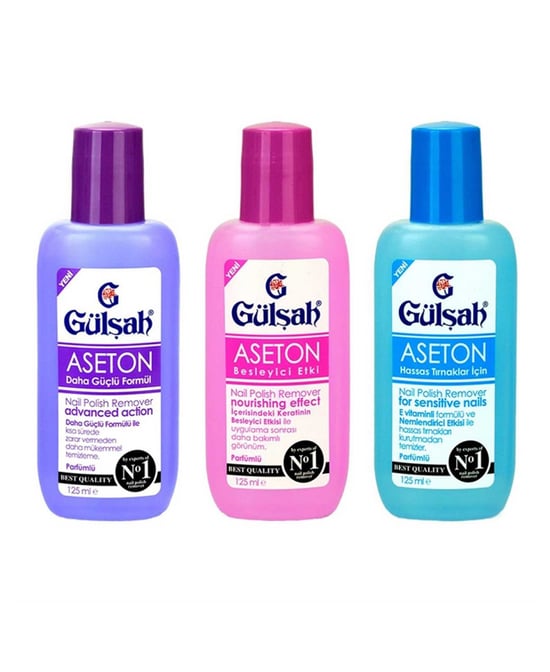 Gülşah Aseton 125 Ml Güçlü - Hassas - Besleyici (karma)