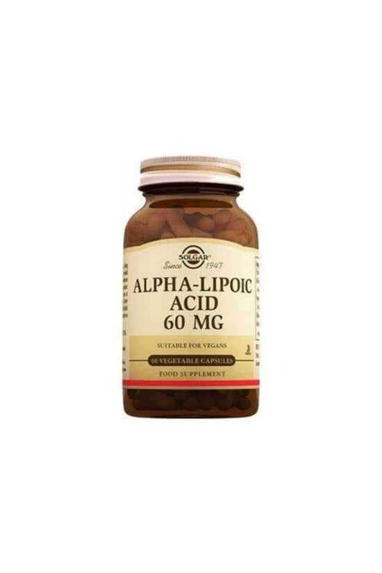 Solgar Alpha Lipoic Acid 60 Mg 60 Kapsül