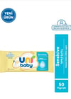 Uni Baby Sensitive Islak Mendil 3*50
