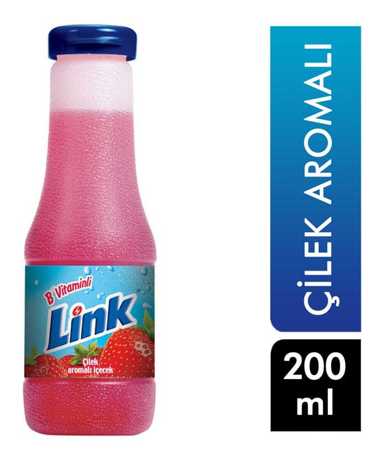 Link Çilek Aromalı İçecek 200 Ml