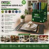 Nerox Nrx-0672 ( Pvc ) ( Kare ) Amerikan Servis Altı & Supla Altlık
