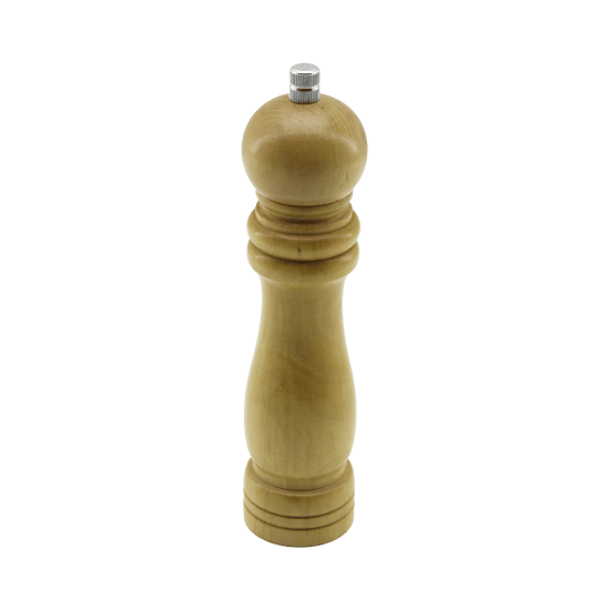 İ22-255 ( Ahşap ) ( Büyük= Çap: 4.5cm & Uzunluk: 19.5cm ) Tuz & Baharat Öğütücü