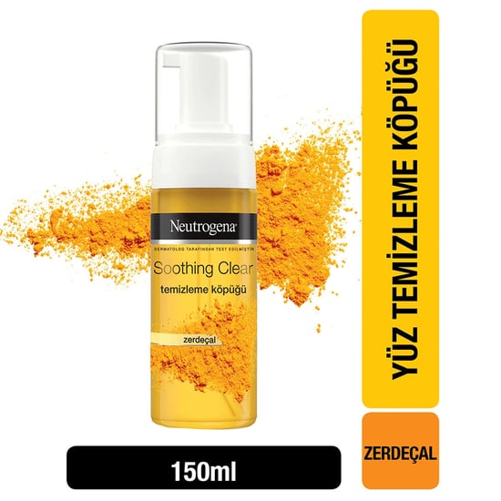 Temizleme Köpüğü Neutrogena Soothing Clear 150 Ml Zerdeçal