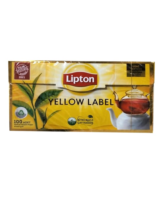 Lipton Yellow Label Demlik Çay 100'lü