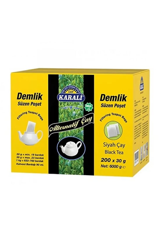 Karali Demlik Poşet Çay 200*30 6kg