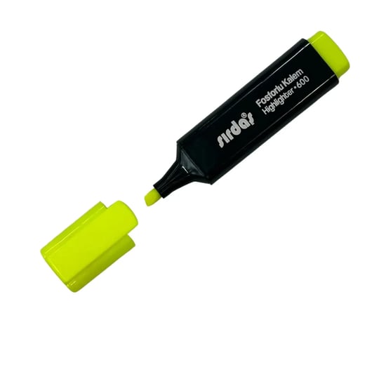 Sirdaş Sari Renk Fosforlu Kalem 12li̇