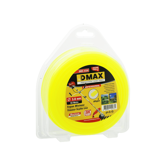Dmax Dmx-4326 ( 6gen ) ( 3.0mm X 50mt ) Çim Biçme Tırpan Misinası