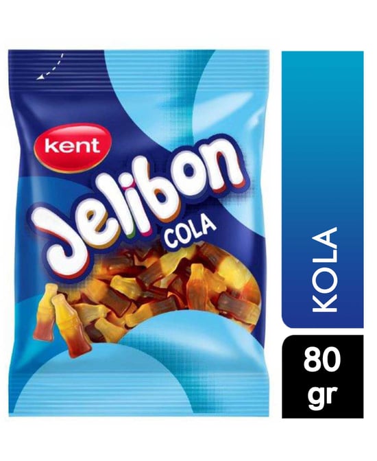 Kent Jelibon Yumuşak Şekerleme 80 gr Kolalı
