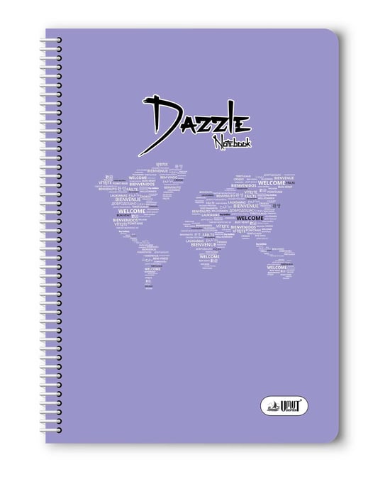 Umut Dazzle Spiralli Kareli Defter A4 120 Yaprak Pp Kapak
