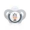 Wee Baby Safari Damaklı Silikon Emzik 6-18 Ay Gri