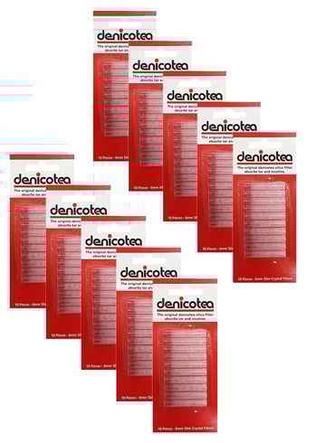Denicotea 10135 6mm Yedek Filtre 10'lu Paket