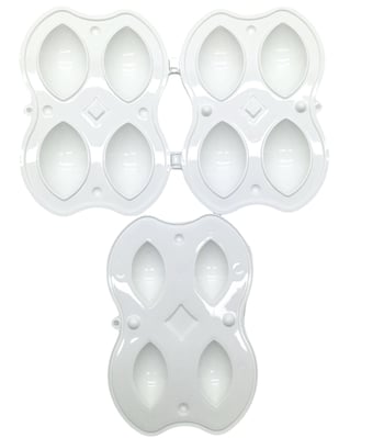 Naturel Rt-680 Plastik 4lü İçli Köfte Yapma Kalıp Aparatı
