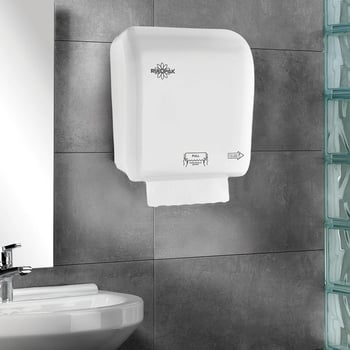Rulopak Autocut Kağıt Havlu Dispenseri 21 Cm Beyaz