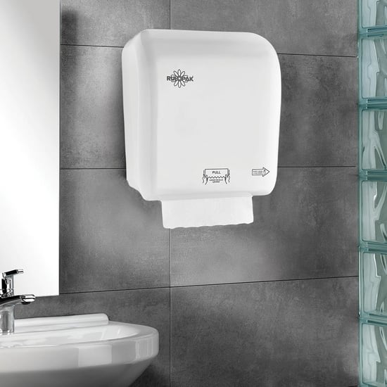 Rulopak Autocut Kağıt Havlu Dispenseri 21 Cm Beyaz