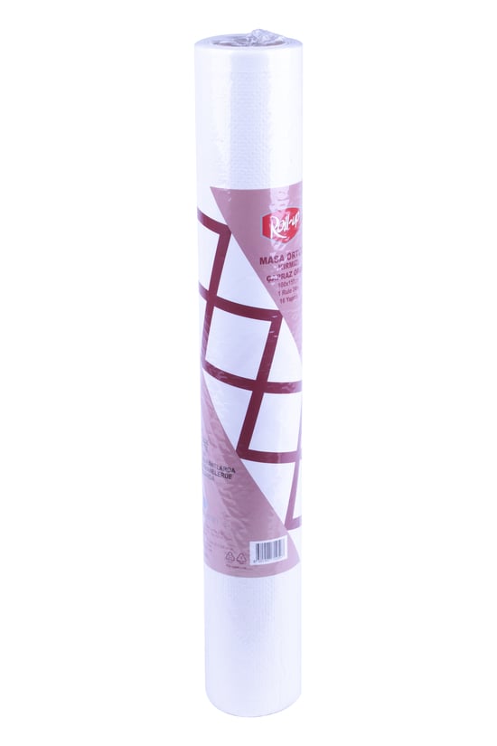 Roll-up Rulo Kağıt Masa Örtüsü Kırmızı Kareli 100 X 150cm 16 Yaprak